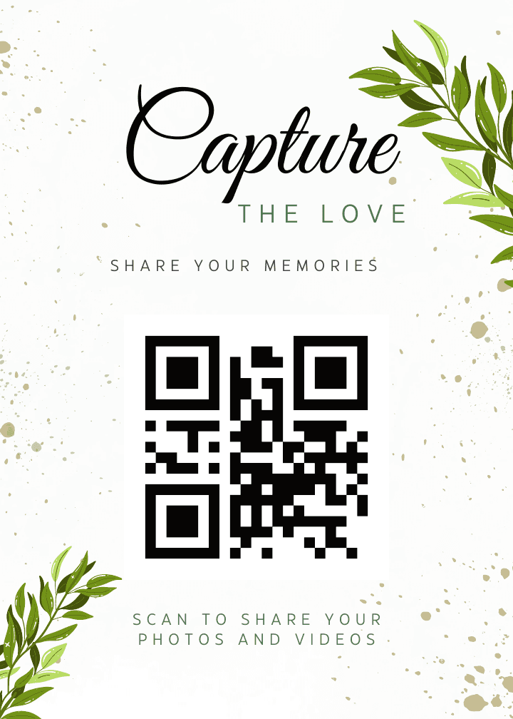 KeepsakeLink 5 by 7 table card